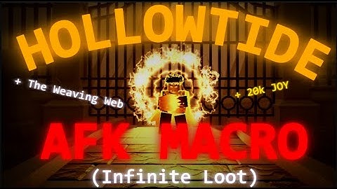 *NEW* AFK Hallowtide Method ( USE BEFORE PATCH ) | Deepwoken Hallowtide