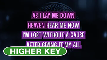 I Look to You (Karaoke Higher Key) - Whitney Houston