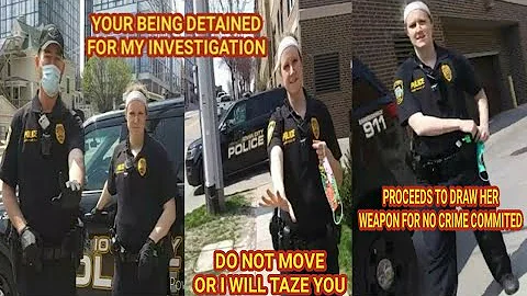 YOUR BEING DETAINED FOR SUSPICION cops owned i don't answer questions first amendment audit