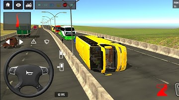 euro coach bus simulator 💥🚌|| new coach bus simulator part-1 Android gameplay