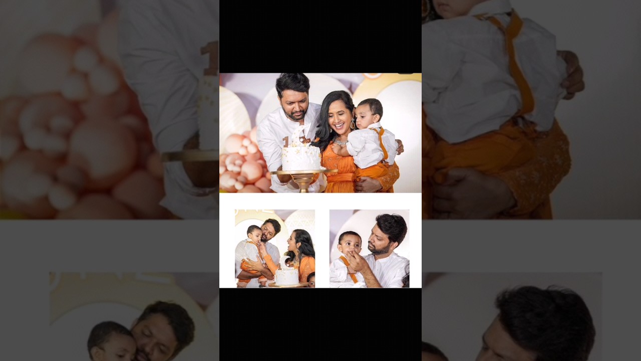 anchor Lasya son Birthday images||Praveena Vlogs Channel||