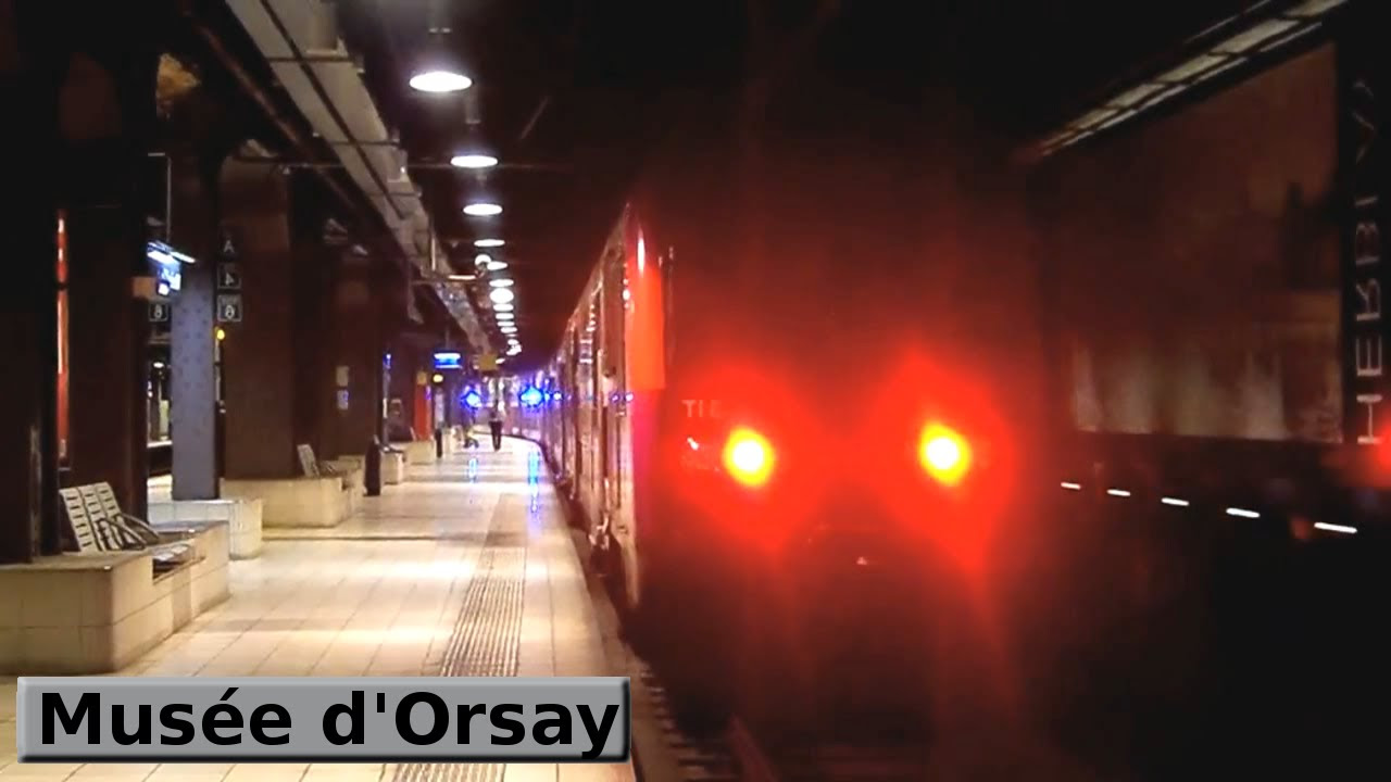 Muse dOrsay  RER C  Paris  SNCF Z5600   Z20500 