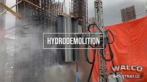 Hydrodemolition Demonstration
