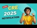 Aiims cre 2025 notification out // aiims cre
