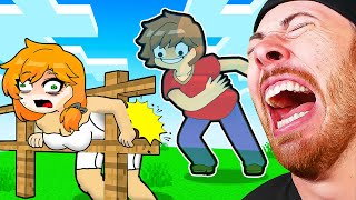 The Adventures of Alex and Steve Minecraft Animations