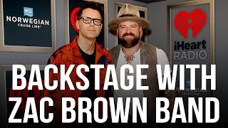 Bobby Talks With Zac Brown Band Backstage At 2019 iHeartRadio Music Festival