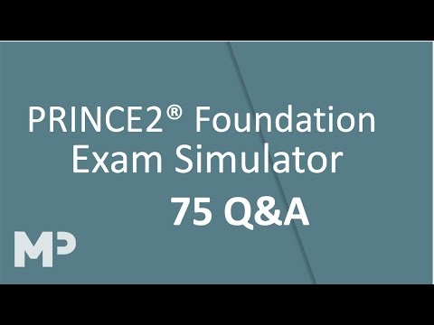 PRINCE2® Foundation Exam Simulator 75 Q&A - DEMO (2017 updates in description)