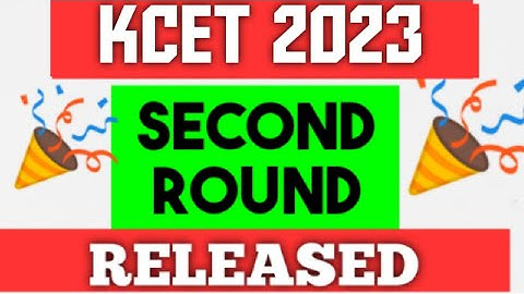 KCET - NEET Second Round Option Entry 2023 | KCET-NEET Results | #kcet_new_updates #kcet2023