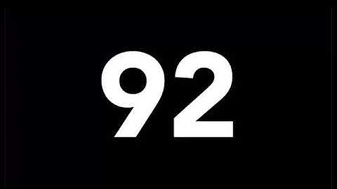 100 Second Countdown (Black Background) with Sound Effects