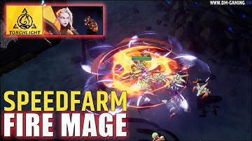 Best Gemma Fire Mage Build Torchlight Infinite, speedfarming to get drops ! #torchlightinfinite