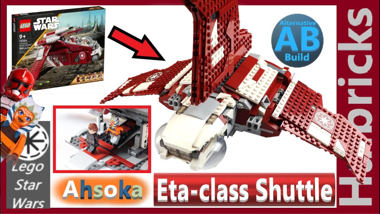 Lego Star Wars Coruscant Guard Gunship (75354) - (Ahsoka) Eta