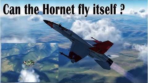 DCS World - FA/18 Hornet autopilot
