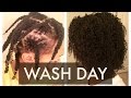 SISTERLOCKS - BRAIDING & BANDING WASH DAY