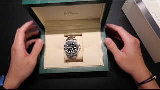 Rolex Submariner ref. 126610LN Unboxing