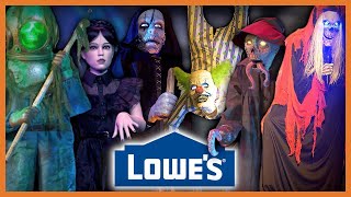 Lowe’s Halloween 2024 ANIMATRONIC LINEUP  EVERYTHING SO FAR | VIDEOS, Stock Photos, Descriptions!