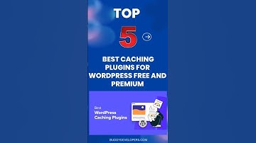 Top 5 Best Caching Plugins for WordPress Free and Premium
