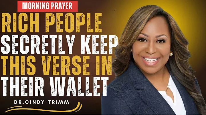 Put This Scripture in Your Wallet and Watch God Release Supernatural Provision | Dr. Cindy Trimm |