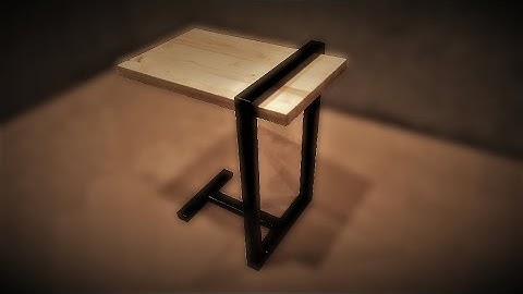 Making a Wood and Metal SIdeTable | Industrial Design