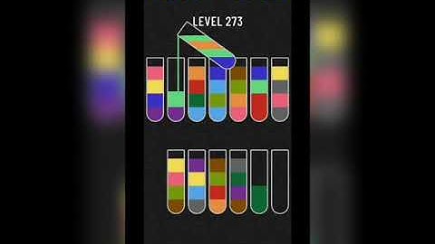 Water sort puzzle level 273