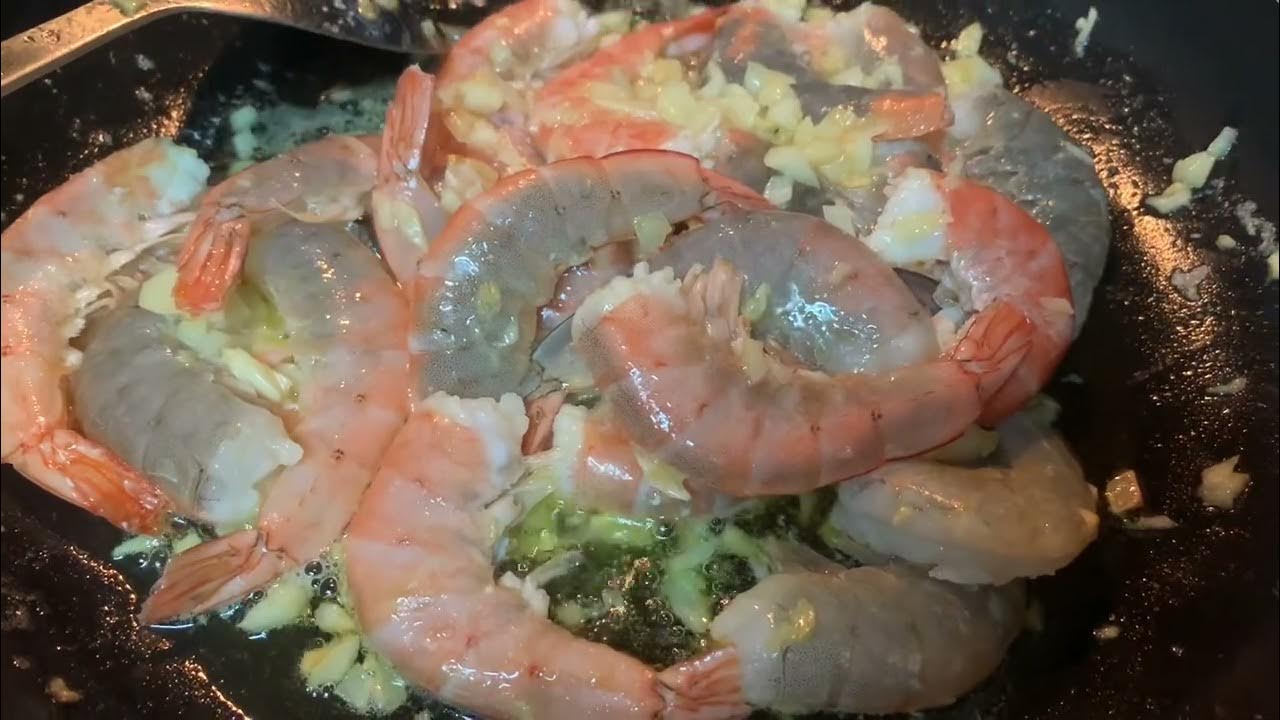 My Favorite Garlic Butter Shrimp with Crab Paste - YouTube