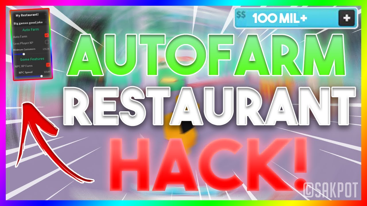 Autofarm Hack Roblox My Restaurant Script Gui 2020 New Workings Youtube - cafe games roblox how to get free robux no hack