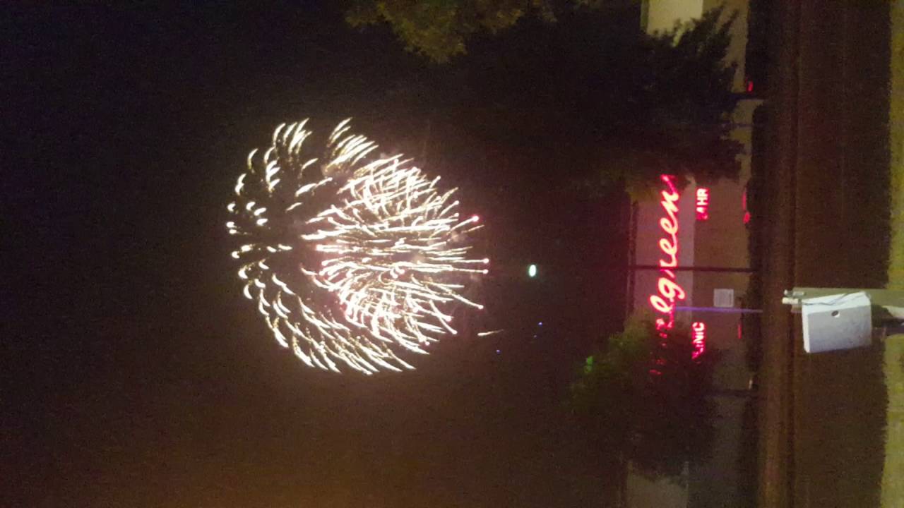 Hendersonville Fireworks, July 4th 2016 YouTube