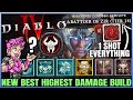 Diablo 4 - New Best INFINITE DAMAGE IMMORTAL Abattoir Barbarian Build - Blood Glyph HotA OP - Guide!