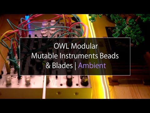 OWL Modular, Mutable Instruments Beads & Blades | Ambient
