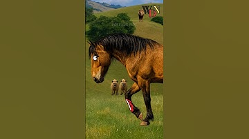 Tại sao ngựa bị gãy chân sẽ rất thê thảm #shorts