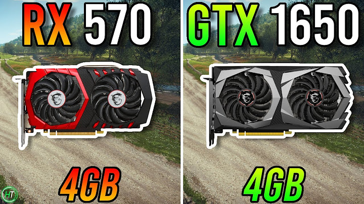 So sánh rx 570 vs gtx 1050 năm 2024