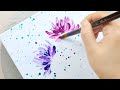 (613) 3 elegant flowers | Easy Painting ideas | Acrylic Painting for beginners | Designer Gemma77