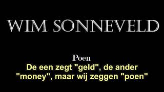 5  Poen   Wim Sonneveld (tekst/lyrics) (tekst/lyrics)