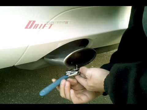 UNIVERSAL TURBO MUFFLER EXHAUST SOUND WHISTLER