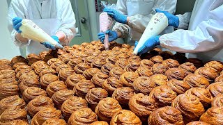 1,000 sold out in a day! Mass production of overwhelming cruffin (croissant + muffin)