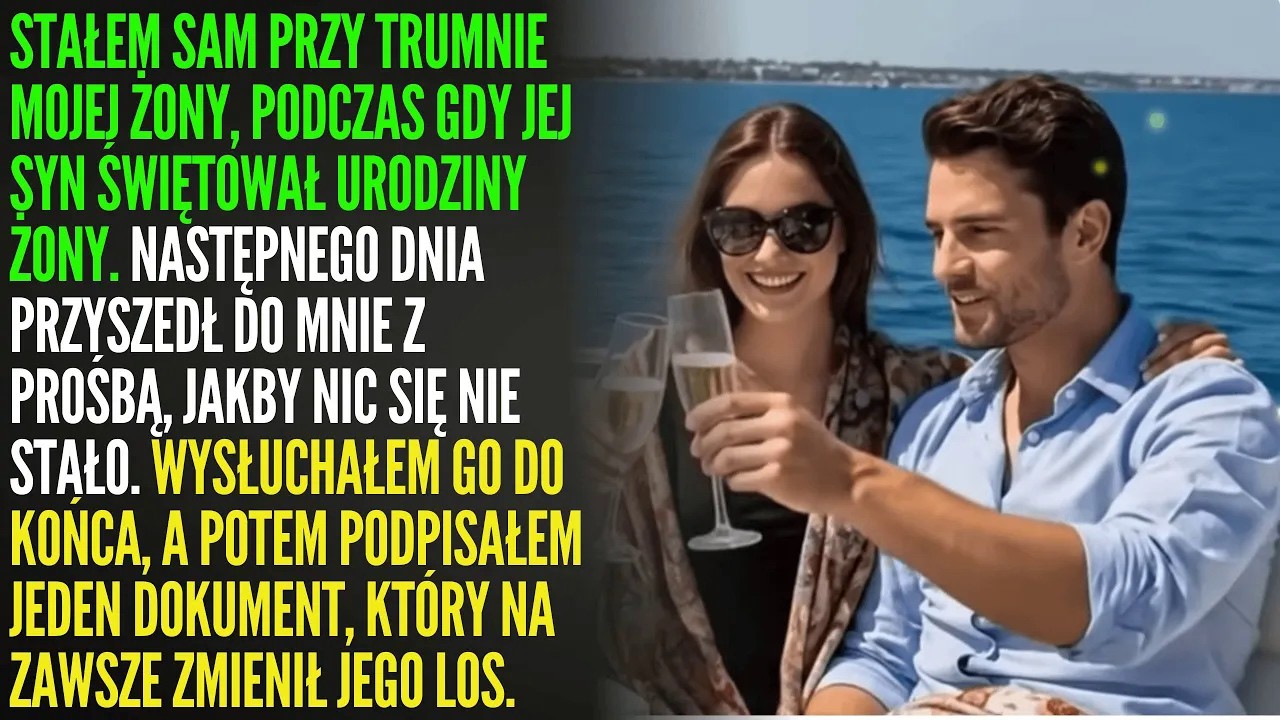 Mój mąż leżał na jachcie, a jego kochanka wcierała mu olejek w plecy, gdy zadzwonił do swojego asystenta, żeby zablokować mi wszystkie karty i zostawić mnie bez grosza. Stałam w kuchni naszego...