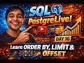 SQL LIVE Day 16 🔴 | ORDER BY, LIMIT, OFFSET