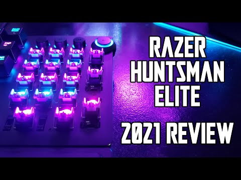 Razer's Best Gaming & Editing Keyboard | Razer Huntsman Elite Honest Review (2021)