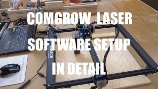 Comgo Z1 Laser Setup In LightBurn and Laser GRBL