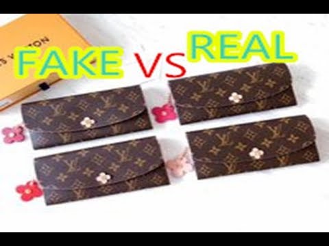 Real vs Fake Louis Vuitton Wallet Unboxing and Comparison!!! (HOW