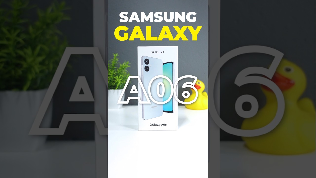 Unboxing The Galaxy A06 - Samsung's Cheapest Smartphone #Samsung #GalaxyA06 #TechCreator