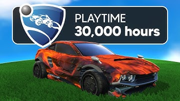What 30,000 Hours in Rocket League Looks Like…