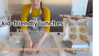Easy Homemade Lunches for Kids From Scratch (prep-ahead friendly!) - what we eat in a week @TheFromScratchFarmhouse