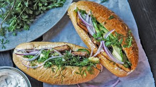 Lemongrass Tofu Bánh Mì | The Wicked Kitchen