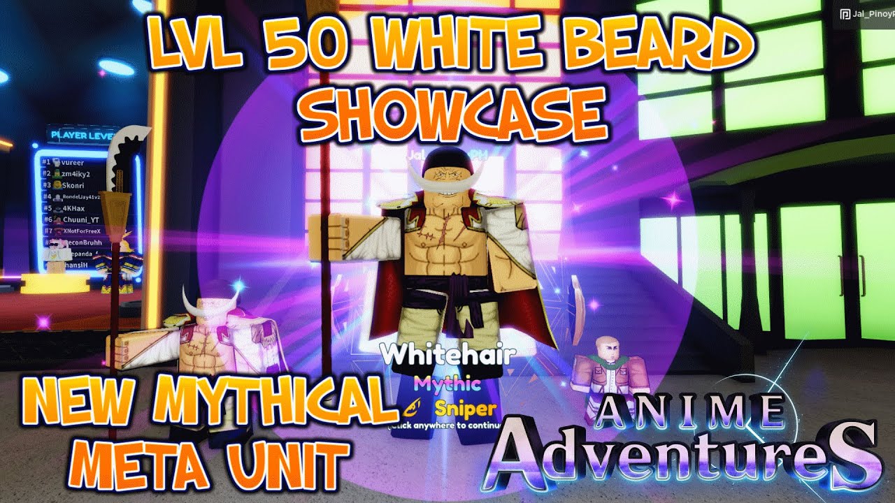 Anime Adventures: Whitebeard