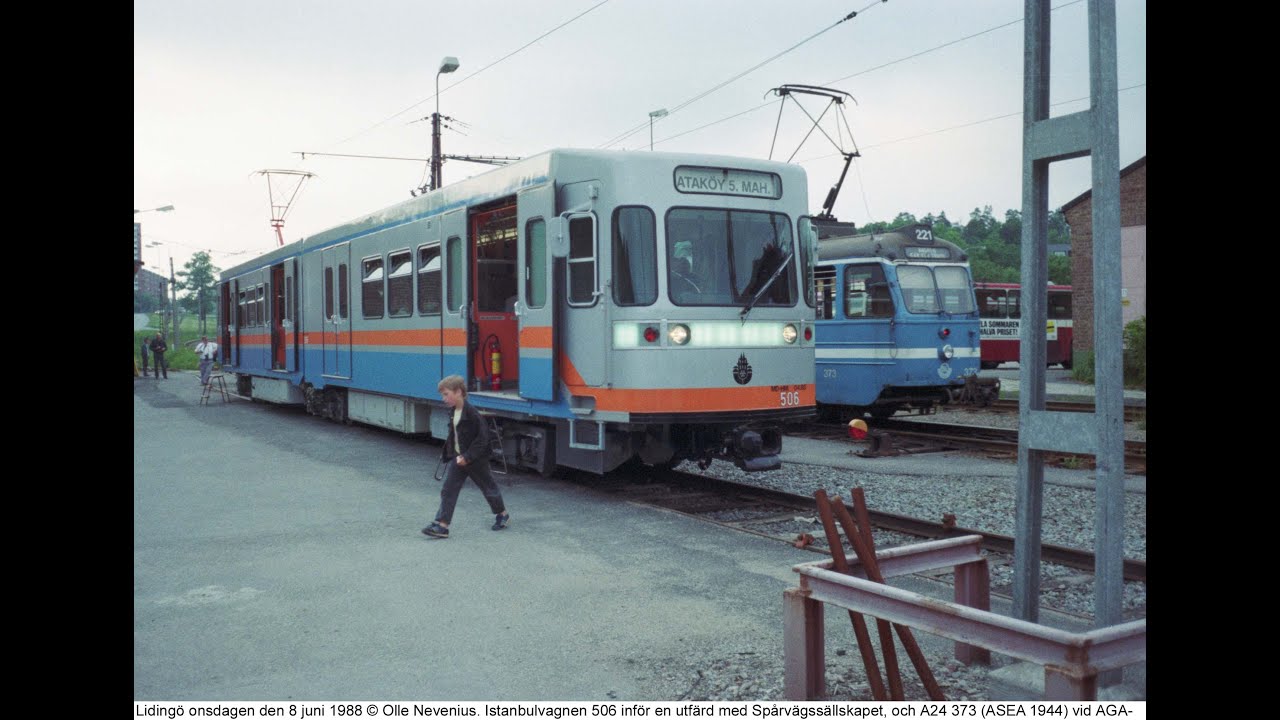 1988 och 1998 ASEAs Istanbulspårvagnar