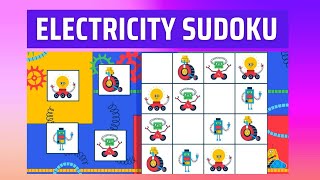 Electricity Sudoku Challenge: Can You Solve This Electrifying Puzzle?⚡ |Logical Reasoning|Mum Mum TV screenshot 4