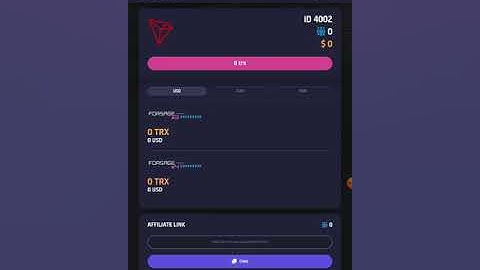 #trx Forsage the real tron smartcontract