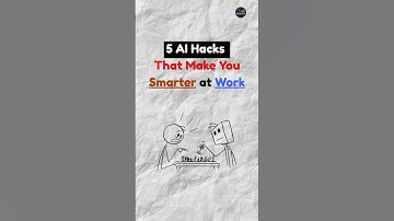 Boost Productivity with AI 🤖 | 5 Hacks You Must Try to Save Hours| Productivity Hacks| #shorts