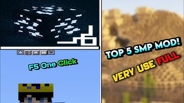 Top 5 Minecraft Pe Mods Every Player Should Use  Online Servers!!