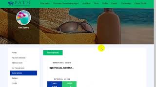 Renewing Memberships